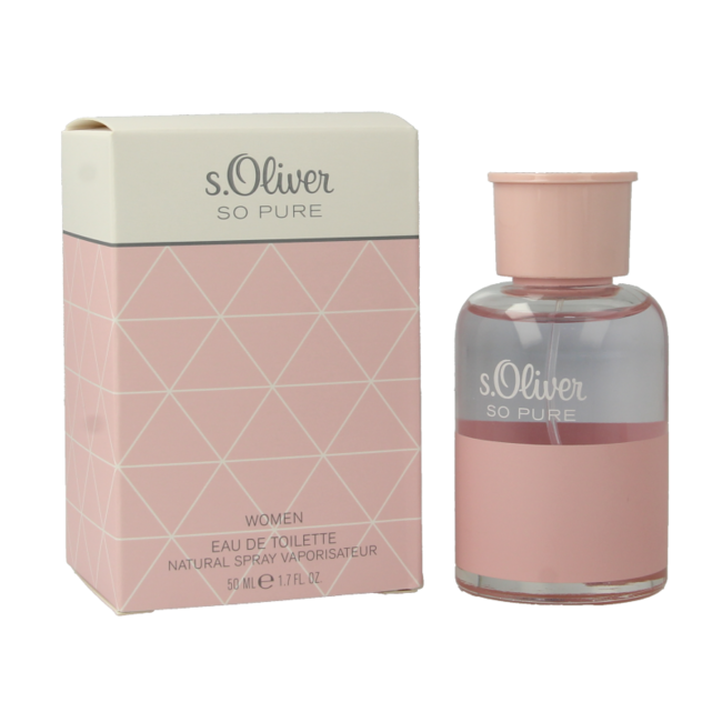 S Oliver So pure eau de toilette da donna 50 Millilitri