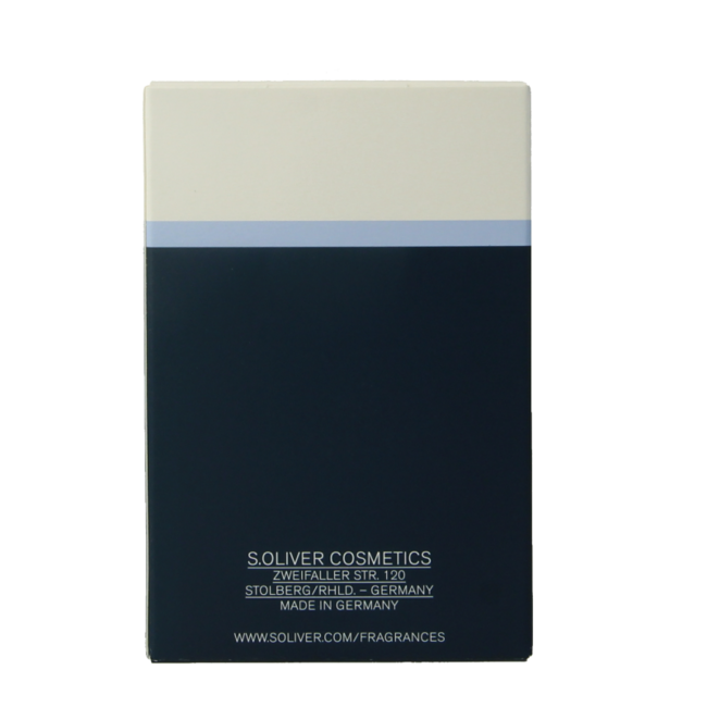 S Oliver So pure men eau de toilette 50 Millilitri