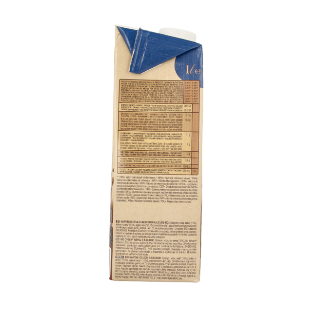 Riso Scotti Bebida de avena con cacao bio 1 Litro