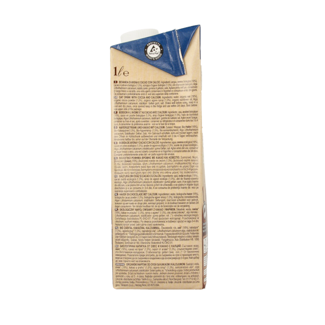 Riso Scotti Oat drink cocoa bio 1 Litre