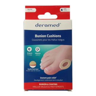 Deramed Anello anti-pressione Deramed per calli 3mm, 4 Pezzi