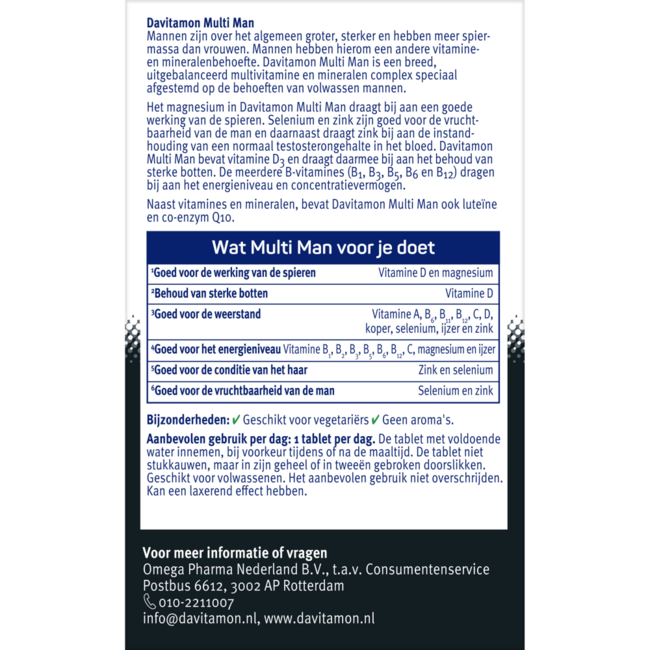 Multi man 30 Tabletten
