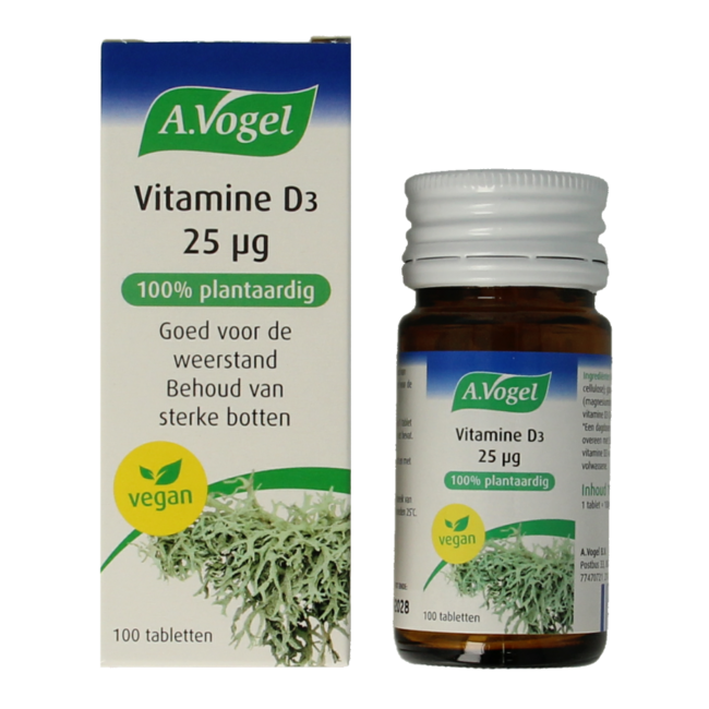 Vitamina D3 25ug 100 comprimidos