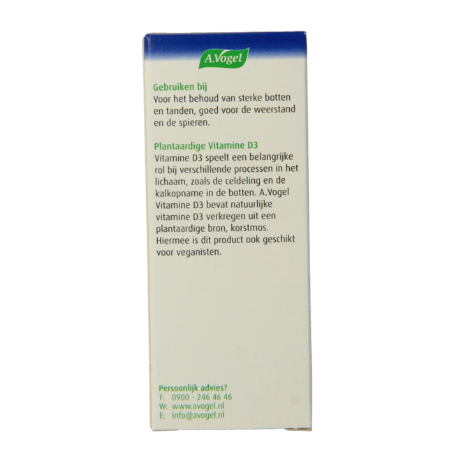 A Vogel Vitamina D3 10ug 100 comprimidos