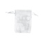 Sachet en organza Ruben Robijn 9x12 argent 1 pièce