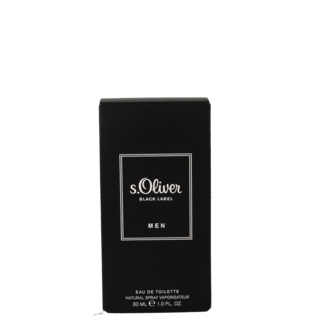 S Oliver Woda toaletowa S.Oliver For Him Black Label 30 mililitrów