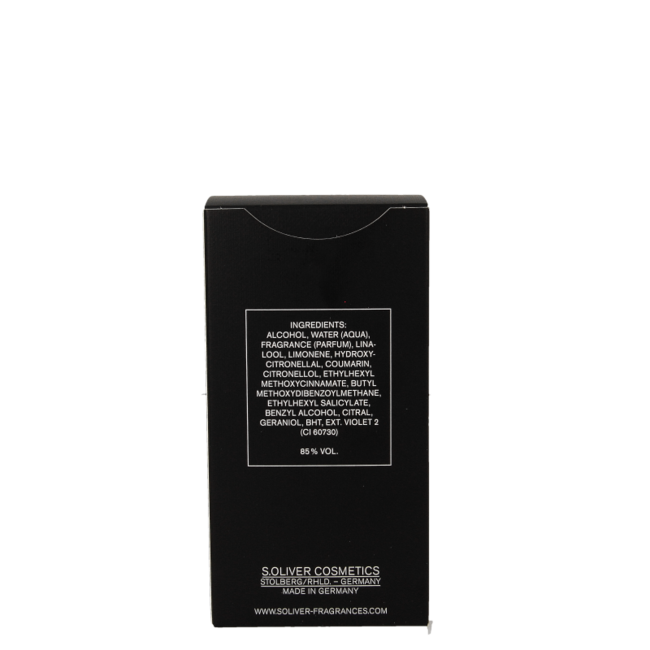 s.Oliver Black Label For Him Eau de Toilette 30 ml
