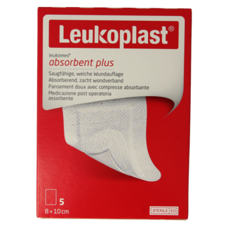 Leukomed Leukomed Wundverband 8,0 × 10 cm steril 5 Stück