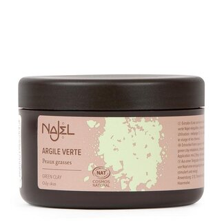 Najel Aleppo Argile verte face mask green clay 150 Gram
