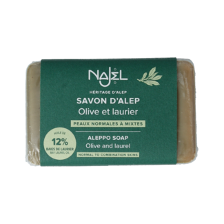 Najel Aleppo Najel Aleppo Aleppo soap laurel oil 12% 100 Gram