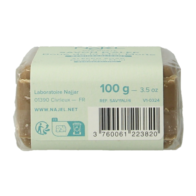 Najel Aleppo Soap Scrub Dead Sea Clay 100 Grams