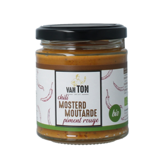 Van Ton Chili mosterd bio 170 Gram