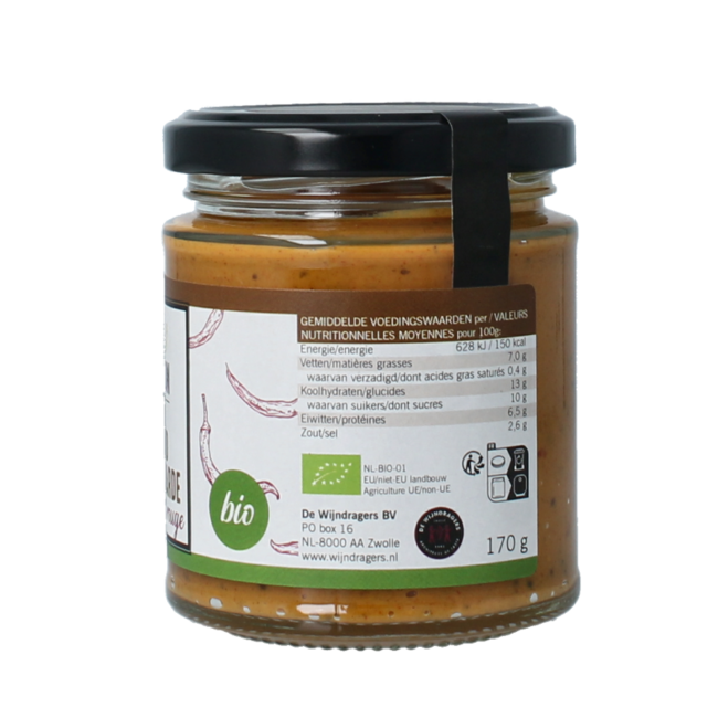 Chili-Senf Bio 170 Gramm