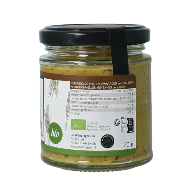 Senf Schnittlauch Bio 170 Gramm