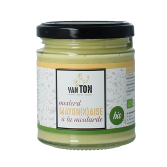 Van Ton Mayonnaise à la moutarde bio 190 Millilitres