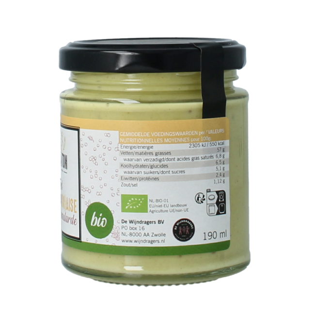 Senf-Mayonnaise Bio 190 Milliliter