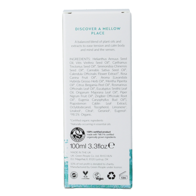 Huile corporelle Time To Ease relaxation musculaire 100 Milliliter