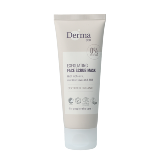 Derma Eco Eco gezichtsscrub 75 Milliliter