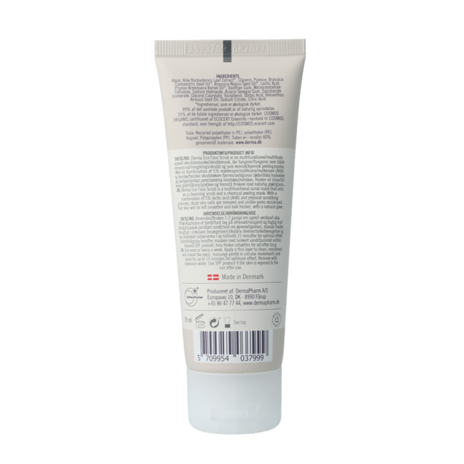 Eco face scrub 75 Millilitres