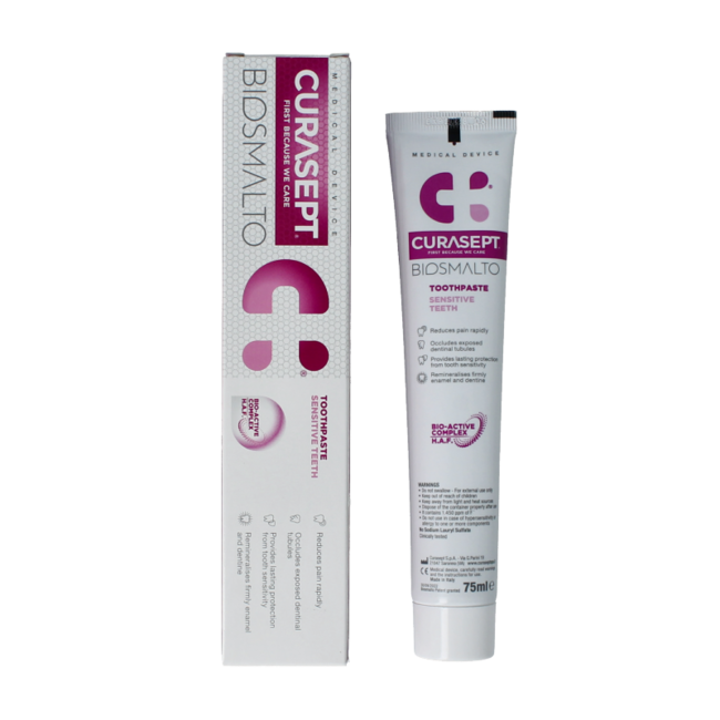 Dentifrice Biosmalto pour dents sensibles 75 millilitres