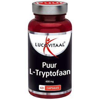 Lucovitaal L-tryptophan pure 600mg 60 Capsules