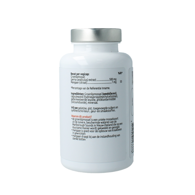Extrait de moule à lèvres vertes 500 mg 120 Gélules végétariennes