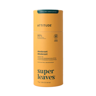 Attitude Desodorante super leaves flor de azahar y eucalipto 75 gramos