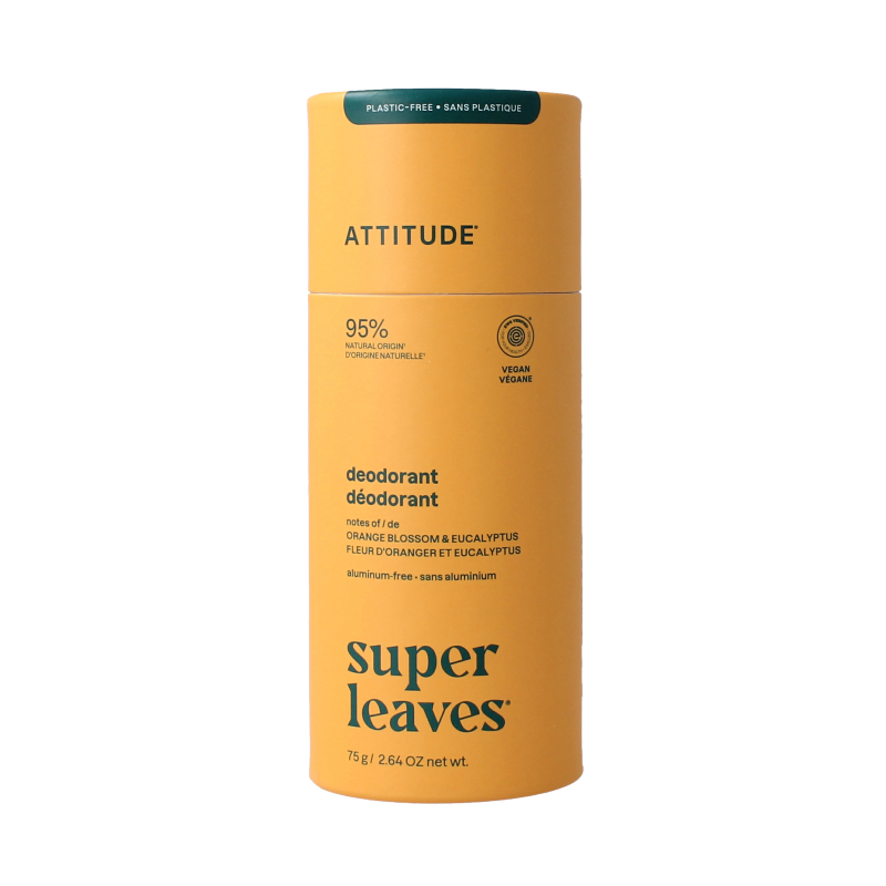 Attitude Desodorante super leaves flor de azahar y eucalipto 75 gramos