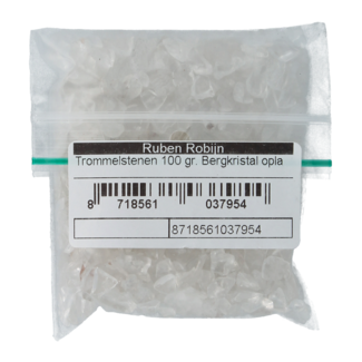 Ruben Robijn Trommelsteine Bergkristall Auflademix Größe 1 100 Gramm