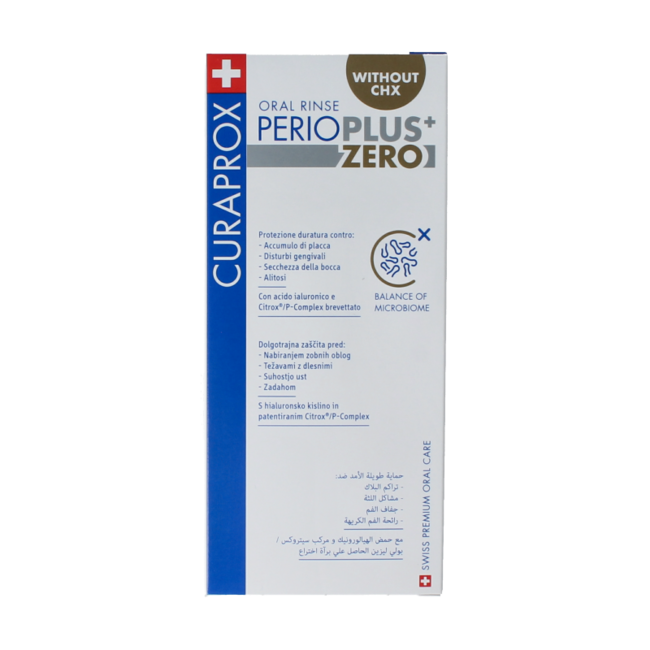 Perio plus+ zero CHX 0.00 mondspoeling 200 Milliliter