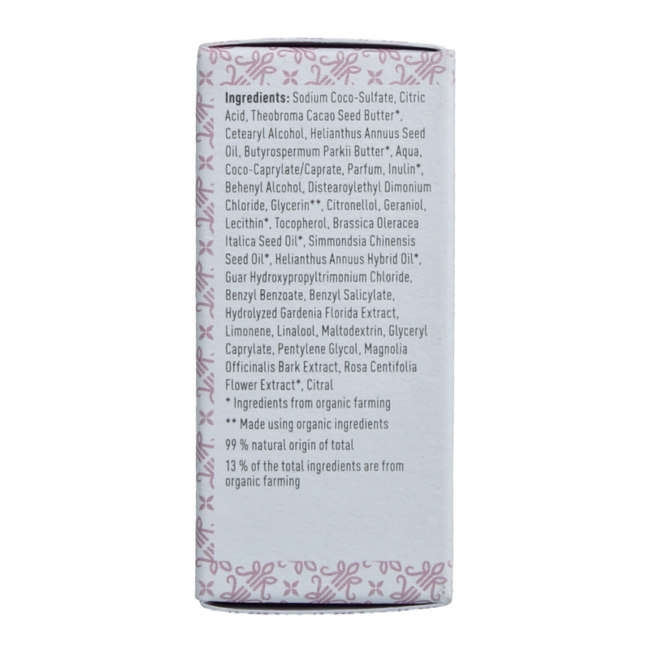 Shampoing solide à la rose 55 Grammes