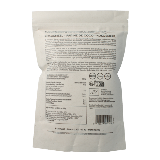 Coconut flour 500 Grams