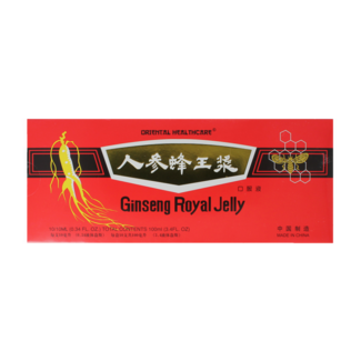 Oriental Health Ginseng royal jelly 10x 10ml 100 Milliliter