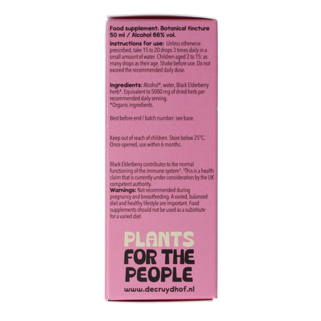 Sambucus nigra herb/Schwarzer Holunder bio 50 Milliliter