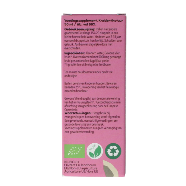 Sambucus nigra herb/common elder organic 50 Millilitre