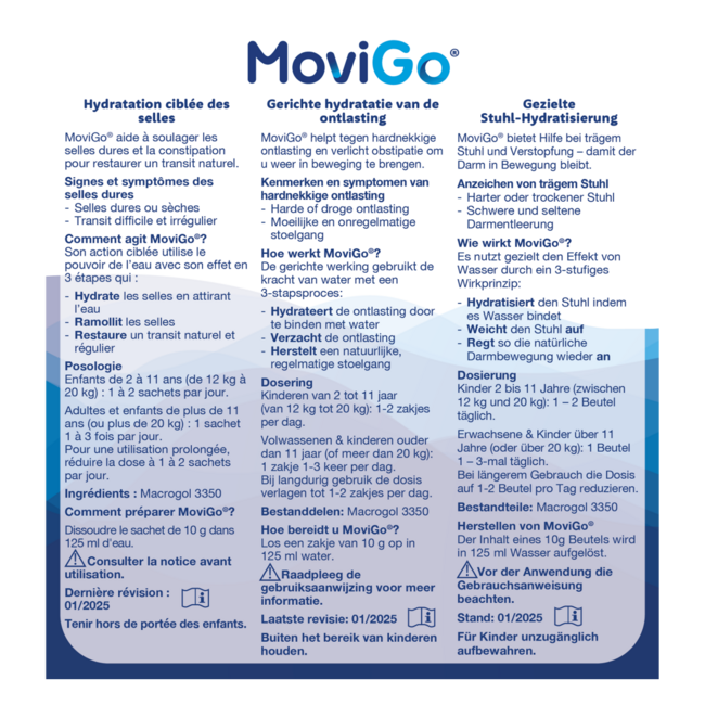 Laxeermiddel 20 Zakjes