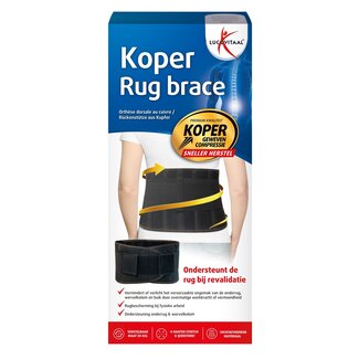Lucovitaal Faja lumbar con cobre 1 unidad