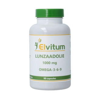 Elvitum Aceite de lino omega 3-6-9 90 cápsulas