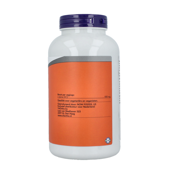 L-Lysine 500 mg 250 gélules végétariennes