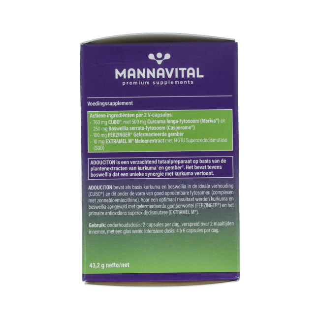 Adouciton 60 Vegetarian capsules