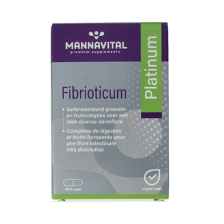 Mannavital Fibrioticum platinum 90 Capsule vegetariane