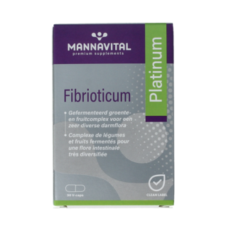 Mannavital Fibrioticum platinum 90 Gélules végétariennes