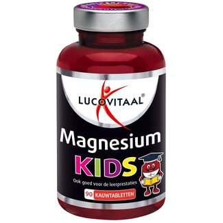 Lucovitaal Magnesio para niños vegano 90 comprimidos masticables