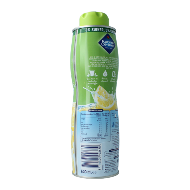 Karvan Cévitam Citron Zéro 600 ml