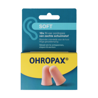 Ohropax Bouchons d'oreilles soft 10 Pièces
