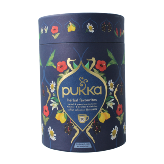 Pukka Herbal favorites kilner bio 30 sachets