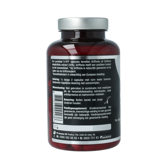 Lucovitaal 5-HTP 250mg 120 Cápsulas