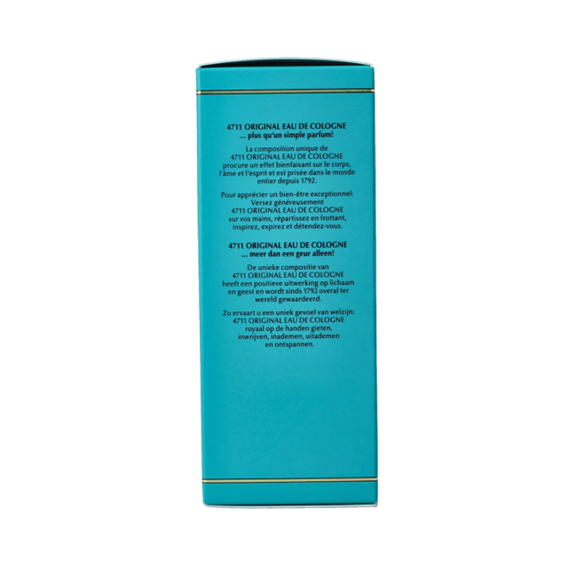 Agua de colonia 4711 frasco Molanus 100 ml