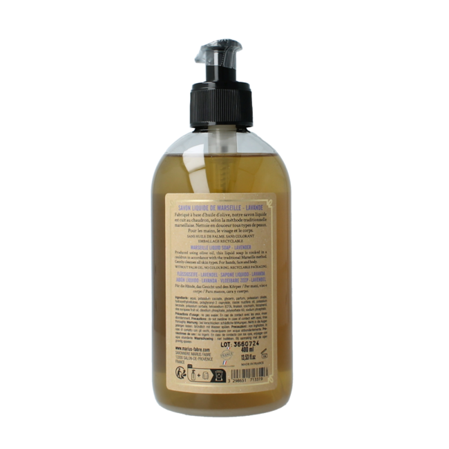Lavender liquid soap with pump 400ml