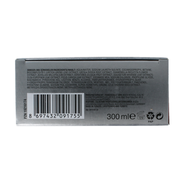 Forte anti-hair loss shampoo 300 Millilitres